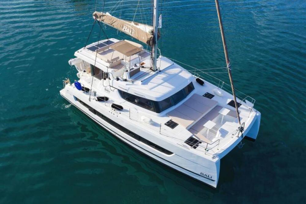 Catamaran Tour from Olbia with Dolphin Sighting, Tavolara Marine Protected Area - Luxury 5
