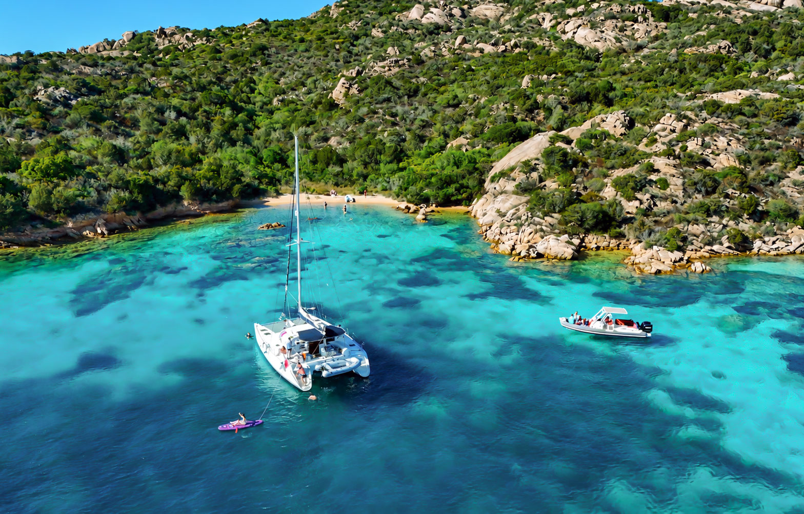La Maddalena Archipelago Catamaran