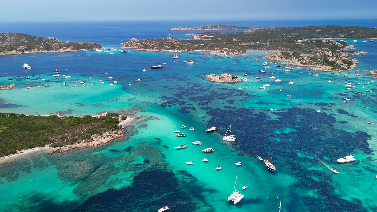 Natural Pools of Budelli Sardinia