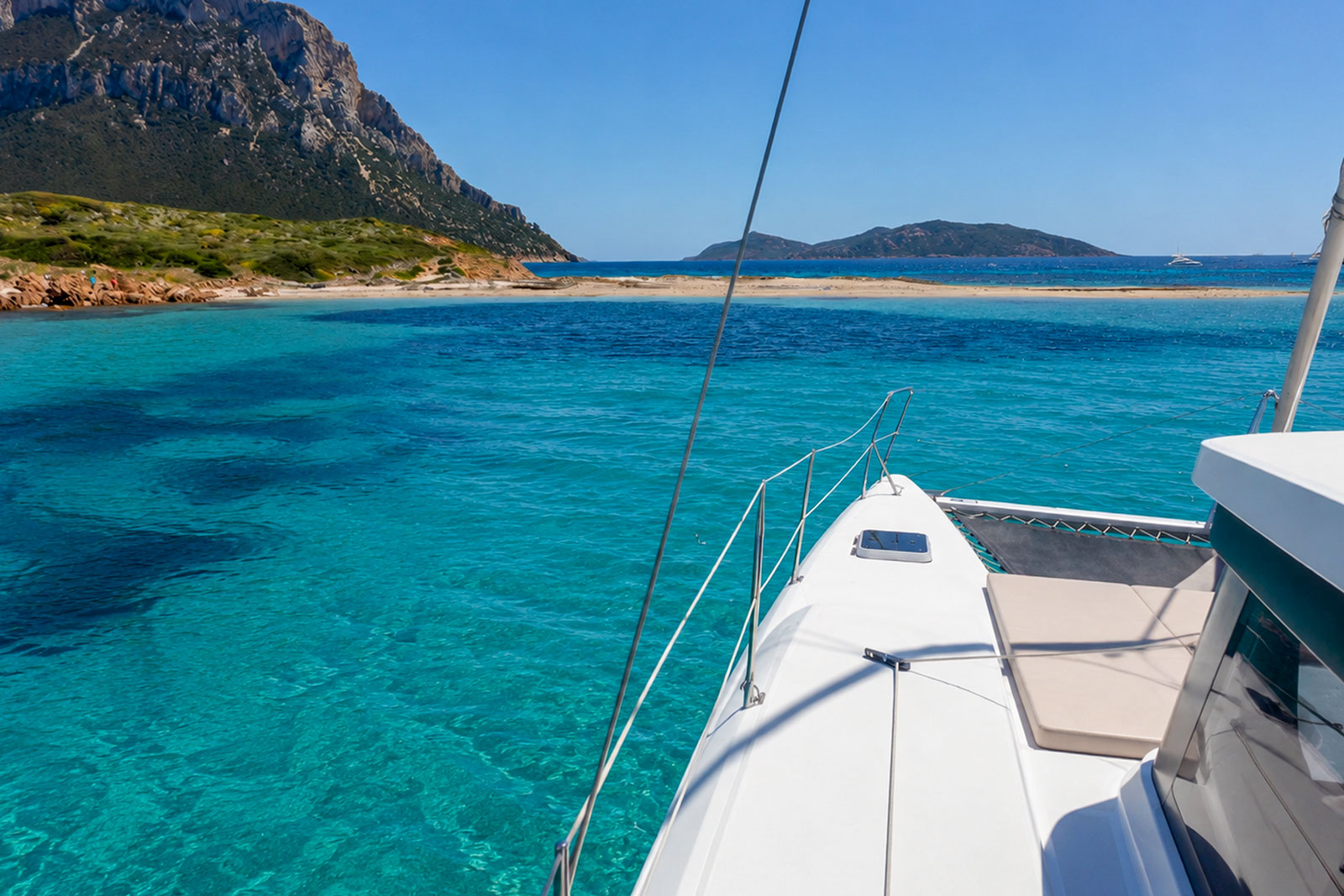 Tavolara by catamaran